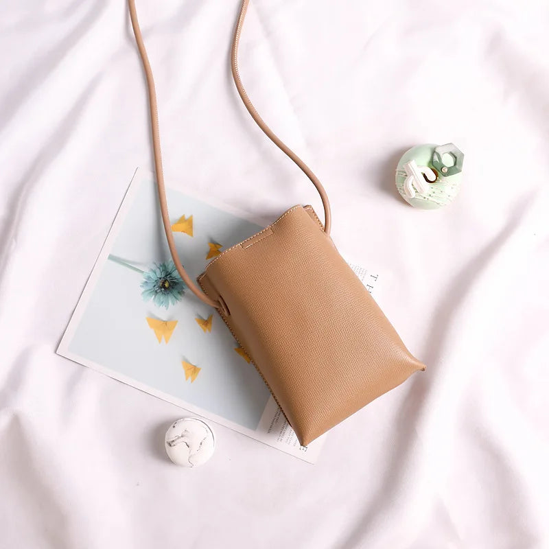 New Women Pu Leather Handbags Fashion Female Large Capacity Crossbody Bags Small Shoulder Bags for Women Phone Wallet Solid Flap