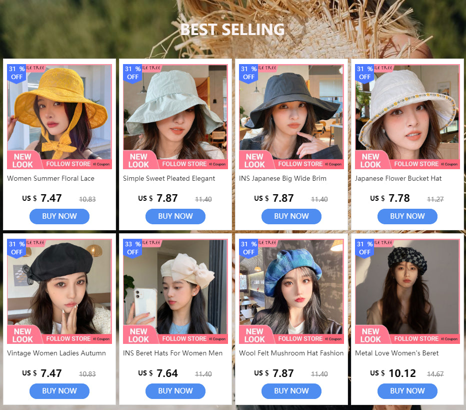 Summer Hepburn Style Vintage Design Big Eaves Straw Hat Women Girls Solid Color Beach Holiday Big Sun Gorra
