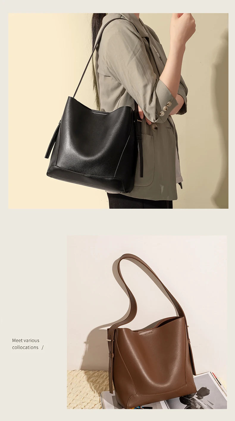 Tote bag one-shoulder 2025 Fashion, large capacity, lightweight, wear-resistant shopping mommy bag, waterproof, foldable portabl