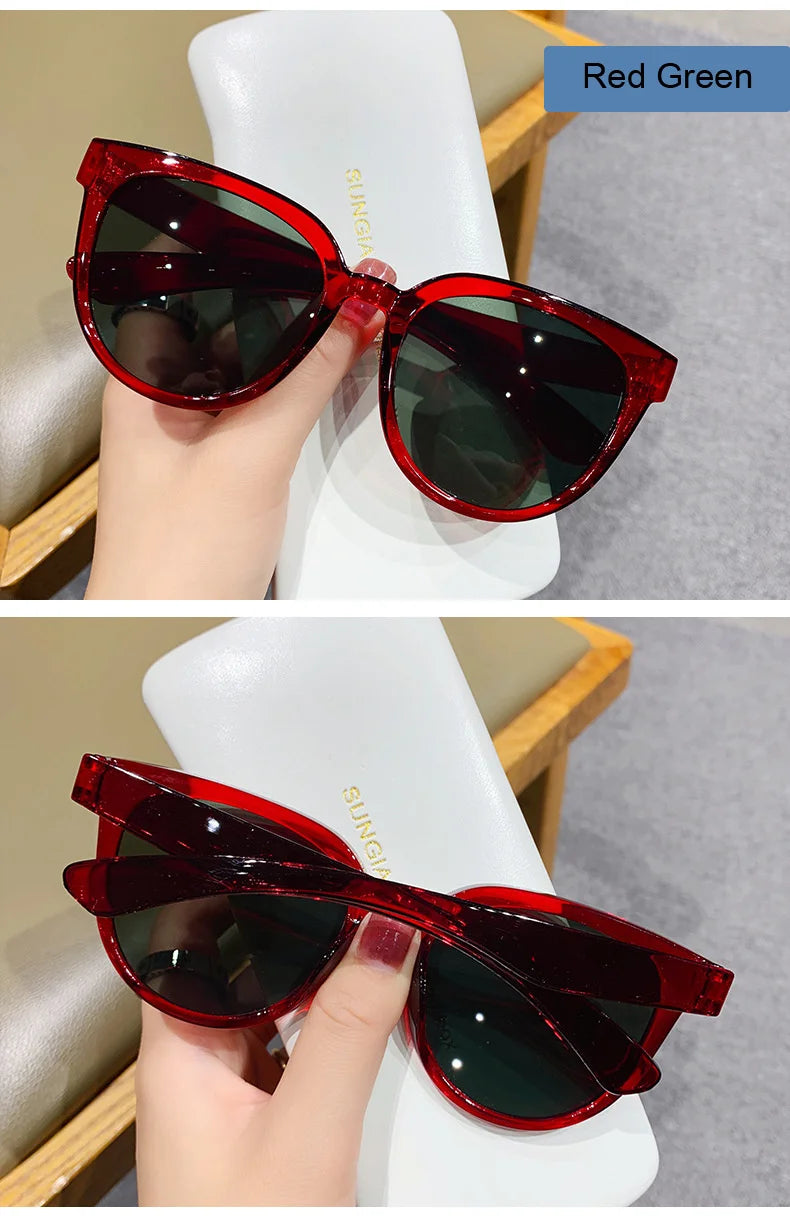 New Vintage Cat Eye Sunglasses For Woman Fashion Brand Retro Sun Glasses Ladies Classic Outdoor Shades UV400 Oculos De Sol