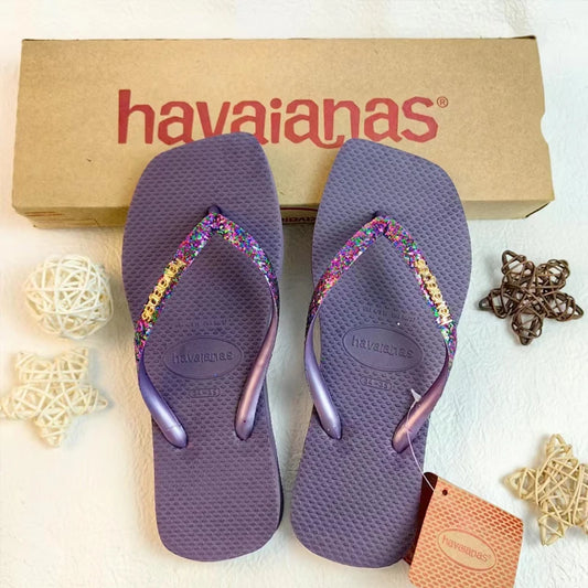 Women's flip flops Havaianas outdoor anti slip beach slippers